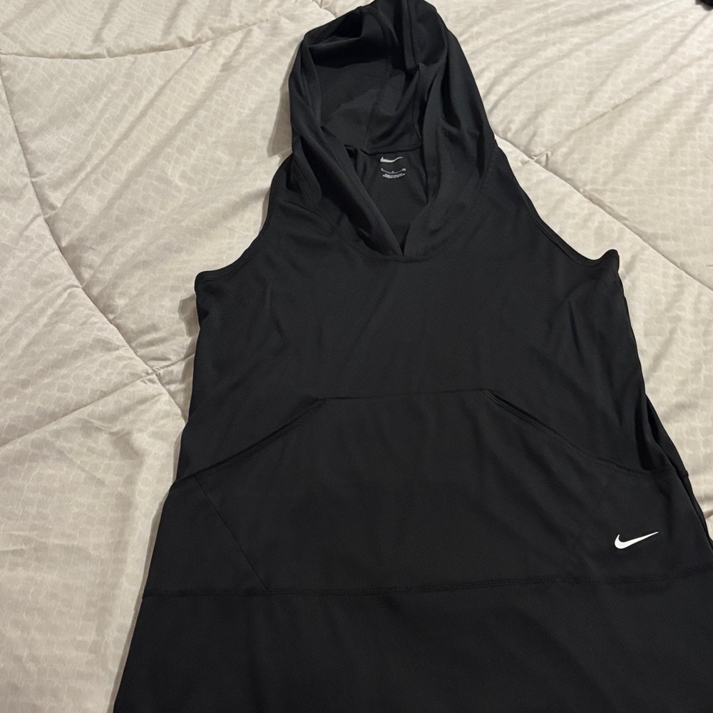 Nike Black Hooded dress